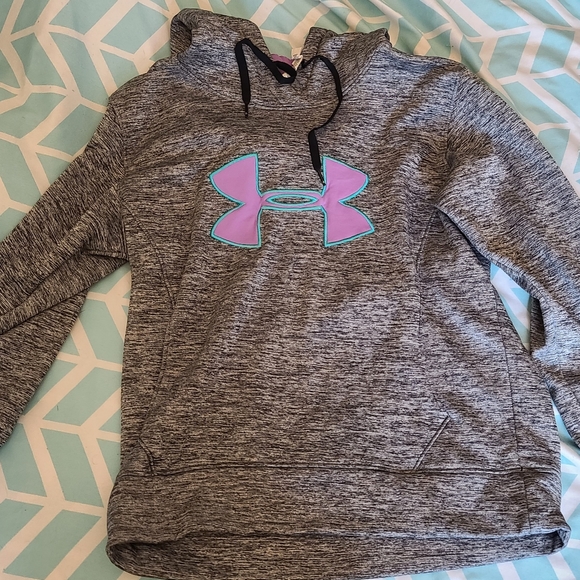 Under Armour Tops - Under Armour Storm Fleece Logo Hoodie Size M